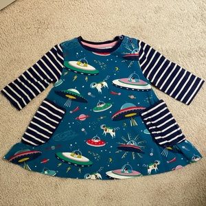 Mini Boden tunic dress size 2-3YRS
